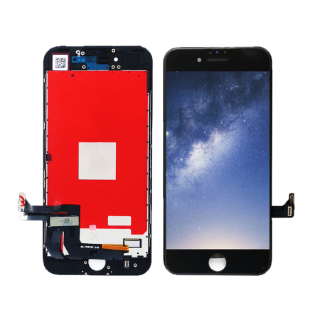 Iphone 8 Sort LCD Display Touch Skærm (Premium kvalitet)