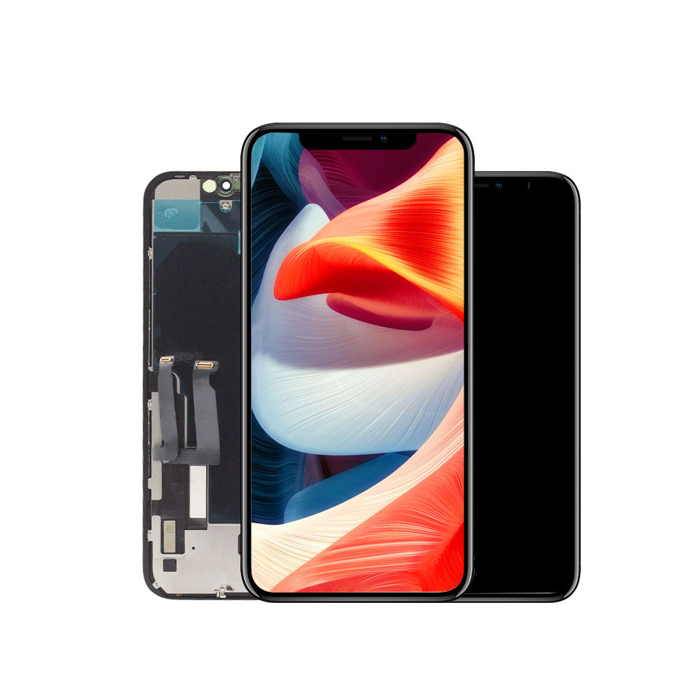 iPhone Xr Sort LCD Display Touch Skærm (Incell)