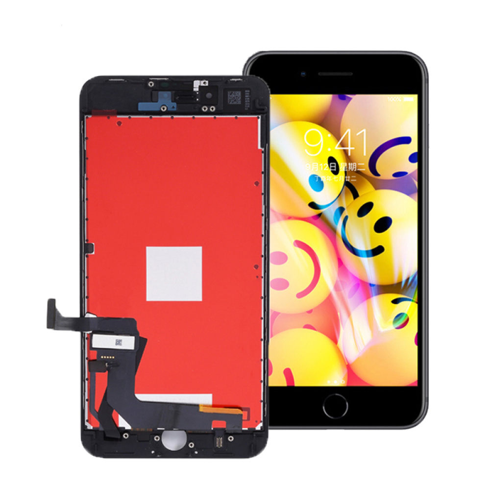 Iphone 8 Plus Sort LCD Display Touch Skærm (Premium kvalitet)
