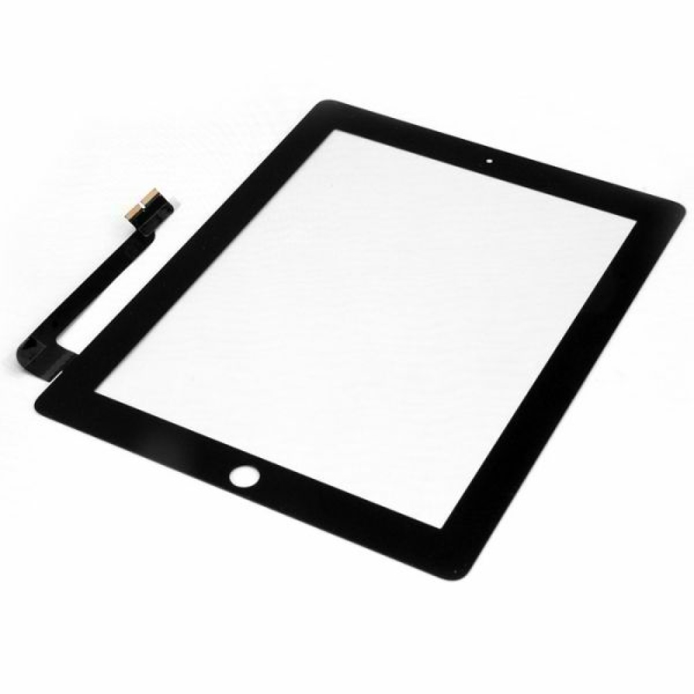 iPad 3 Touch Skærm (OEM)  - Med Home knap - Sort