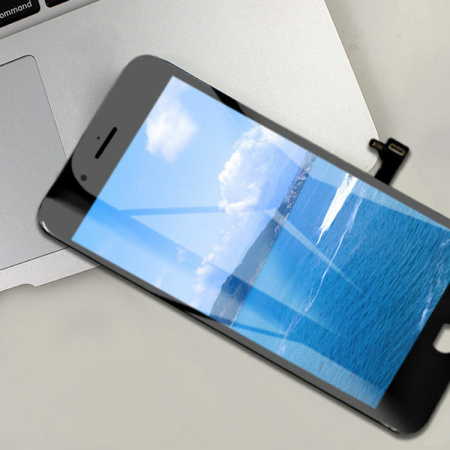 Iphone 8 Plus Sort Orginal LCD Display Touch Skærm (Oem)
