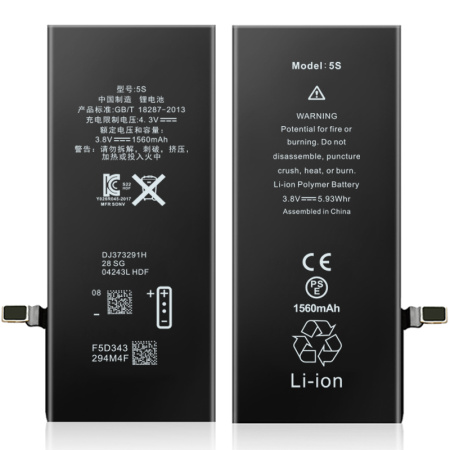 iPhone 5s Batteri – Original Kapacitet