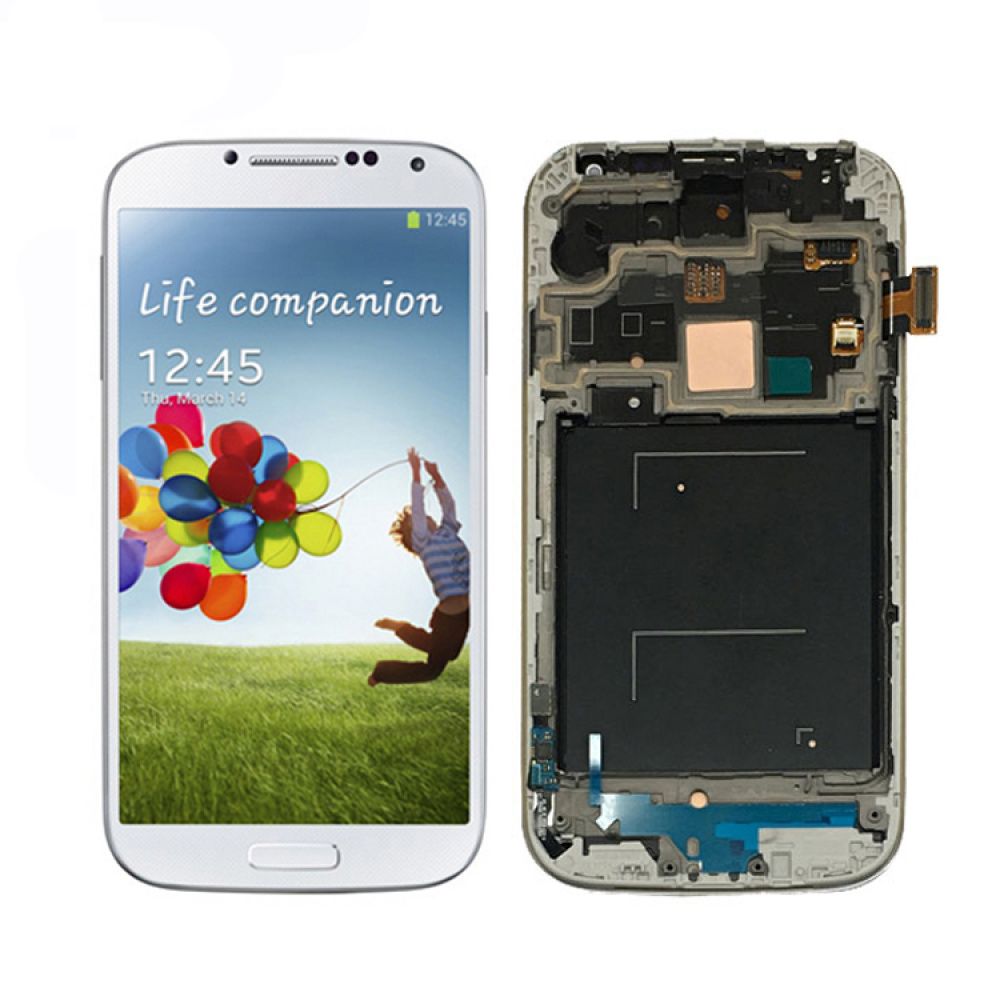 Samsung Galaxy S4(SM-i9505) Hvid Lcd Skærm (Oem Kvalitet)