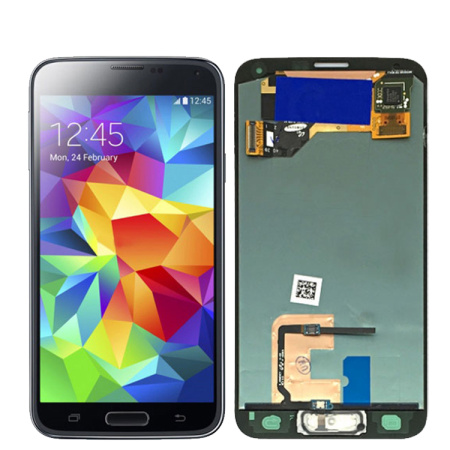 Samsung Galaxy S5(SM-G900) Sort Lcd Skærm (Oem Kvalitet)